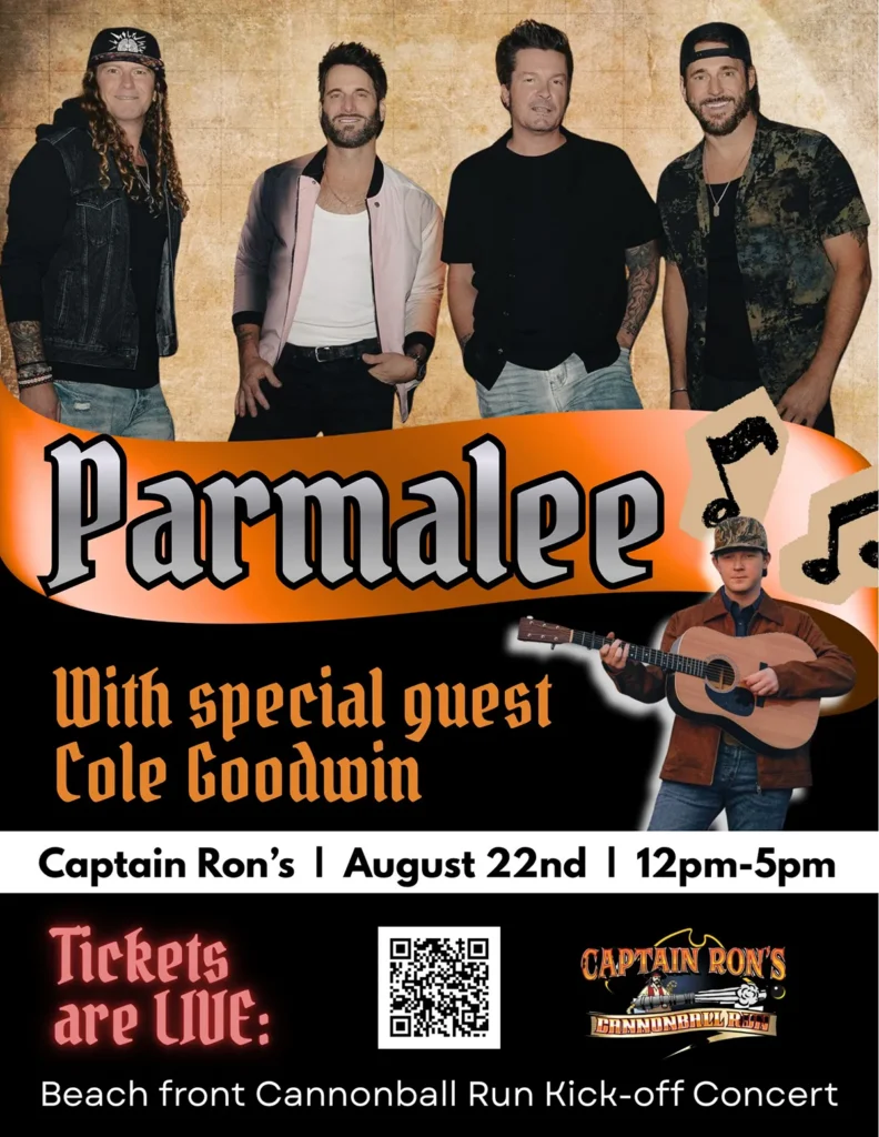 Parmalee Kickoff Concert for the Cannonball Run
